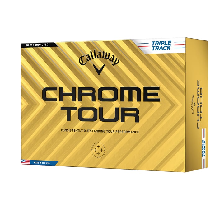 Chrome Tour Triple Track - 48 balls Weiß Callaway