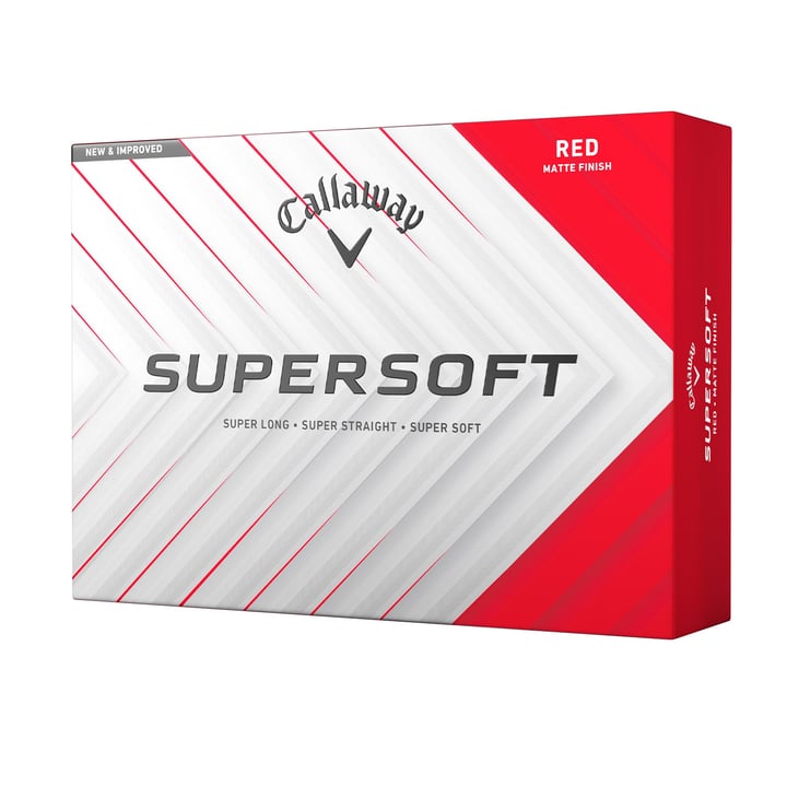 Supersoft 25 Röd Callaway Supersoft 25 Röd Callaway