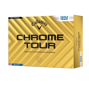 Chrome Tour Triple Track Brick 24 White Callaway