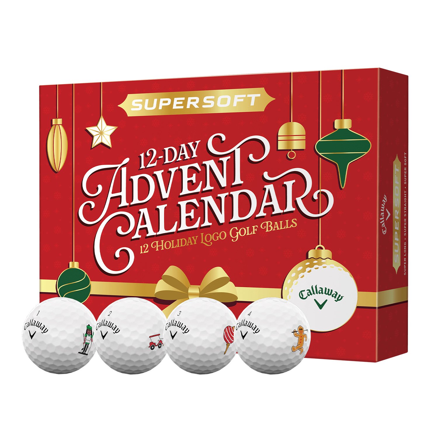 Supersoft 12-Day Advent Calendar Callaway Supersoft 12-Day Advent Calendar Callaway