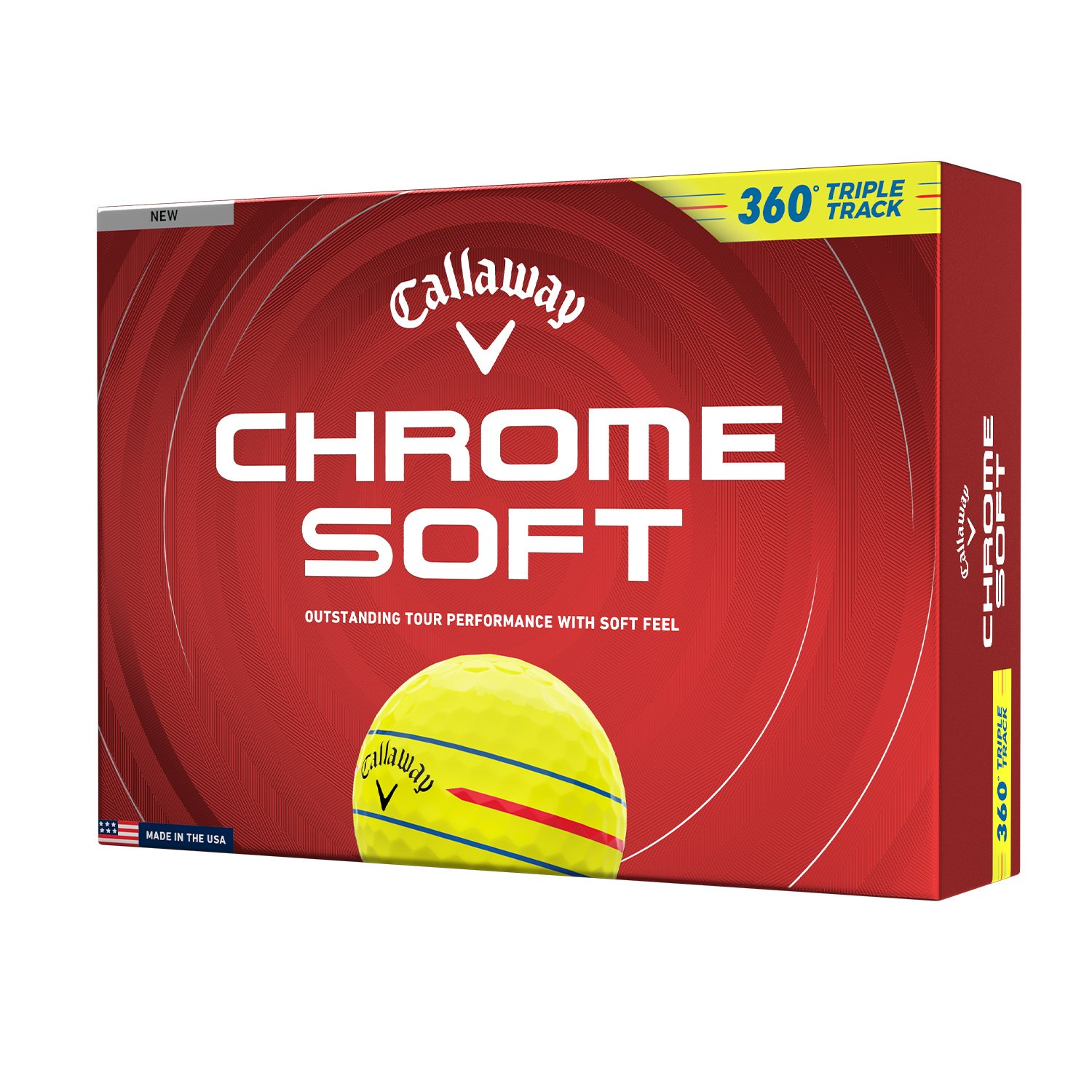 Chrome Soft 360 Triple Track Gul