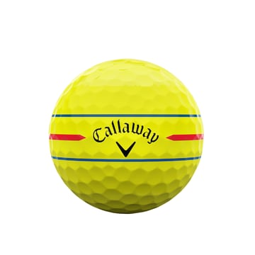 Chrome Soft 360 Triple Track Gul Callaway