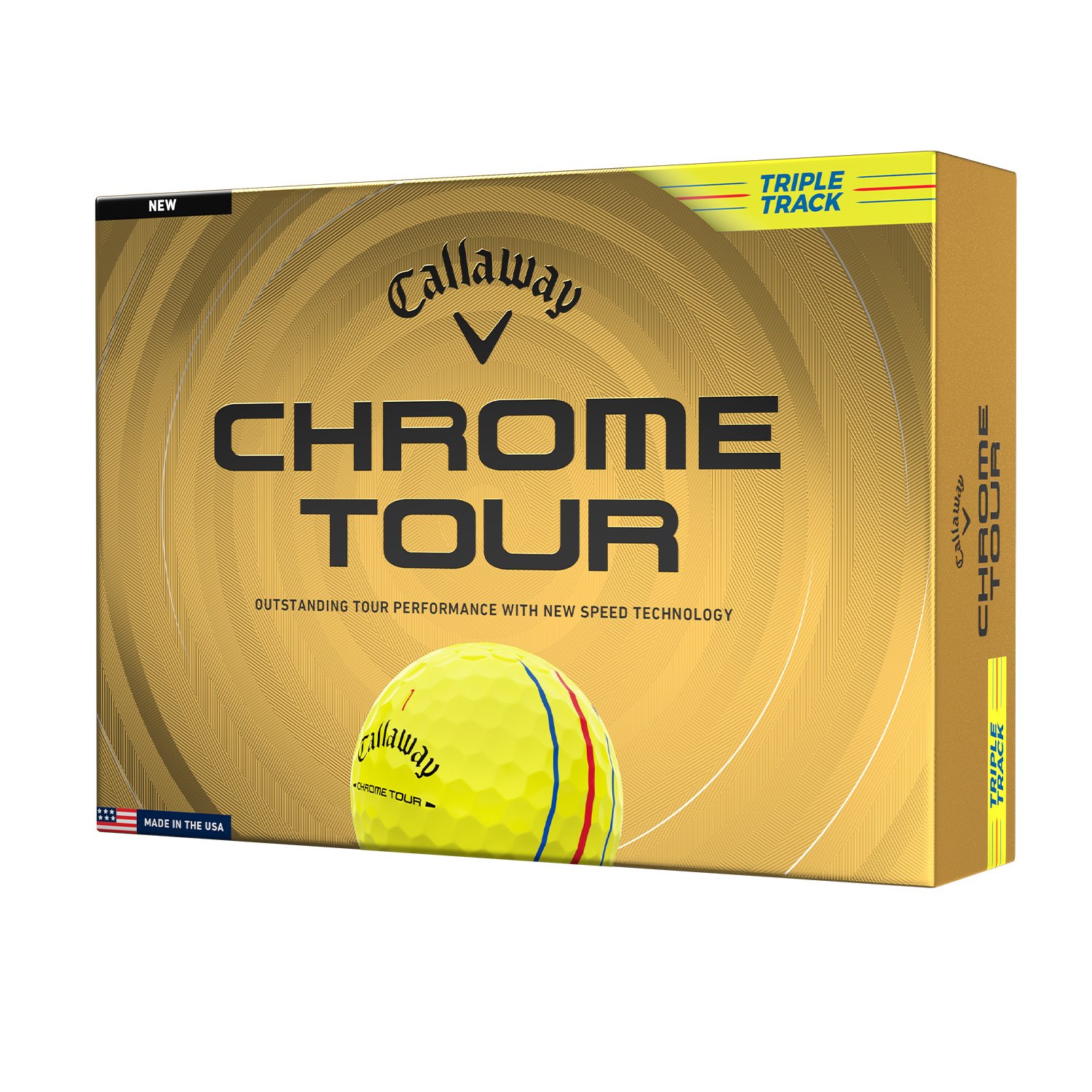 Chrome Tour Triple Track Gul