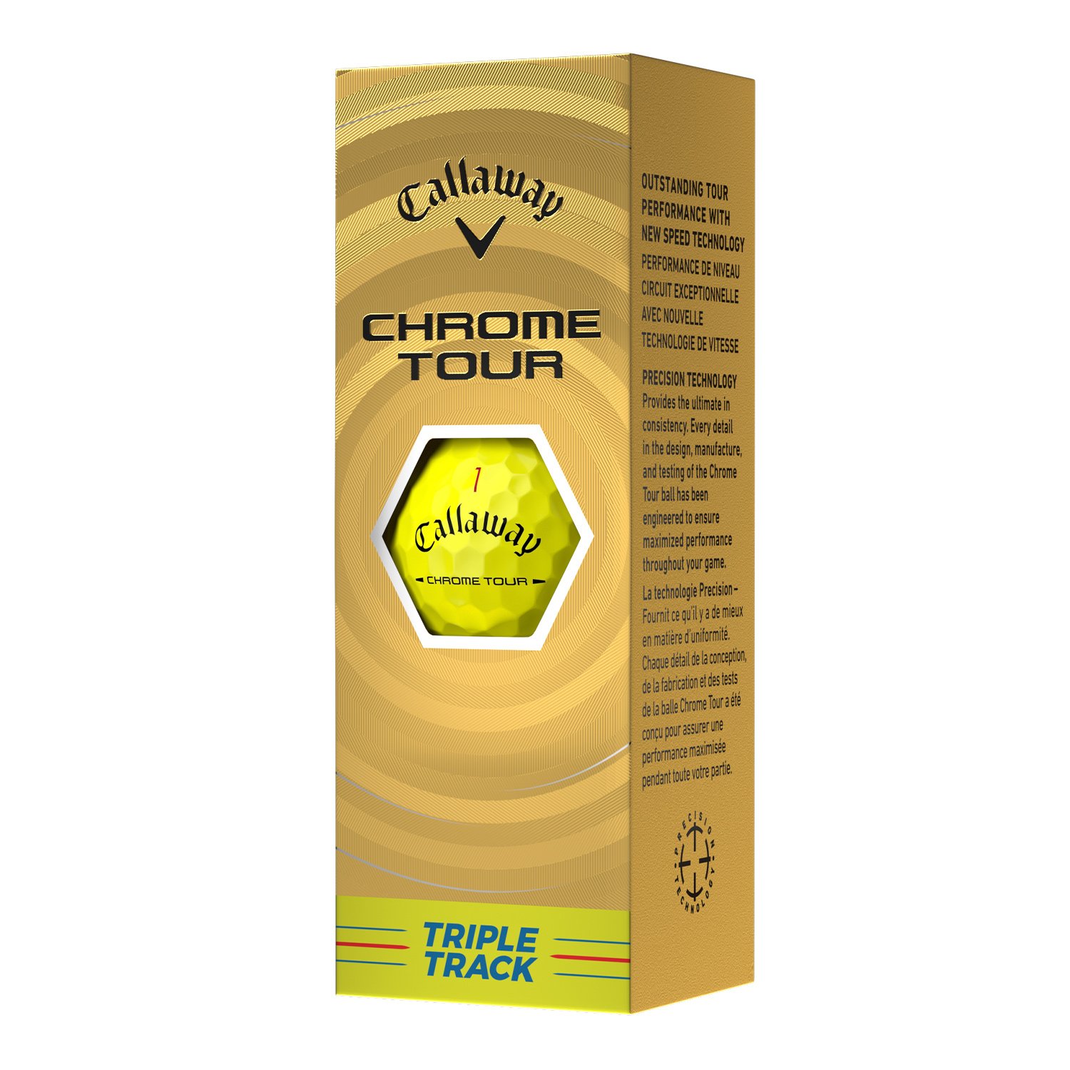 Chrome Tour Triple Track Gelb Callaway Chrome Tour Triple Track Gelb Callaway