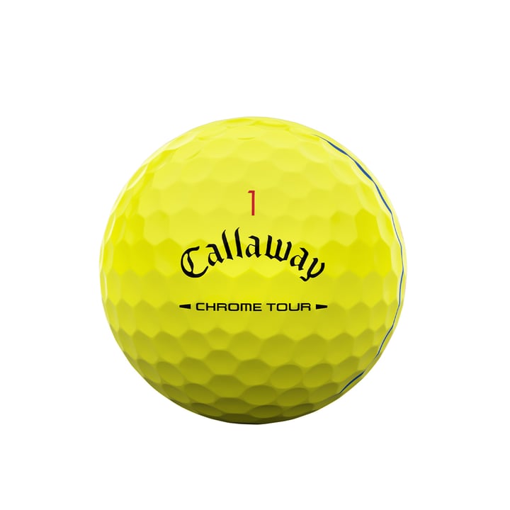 Chrome Tour Triple Track Gul Callaway