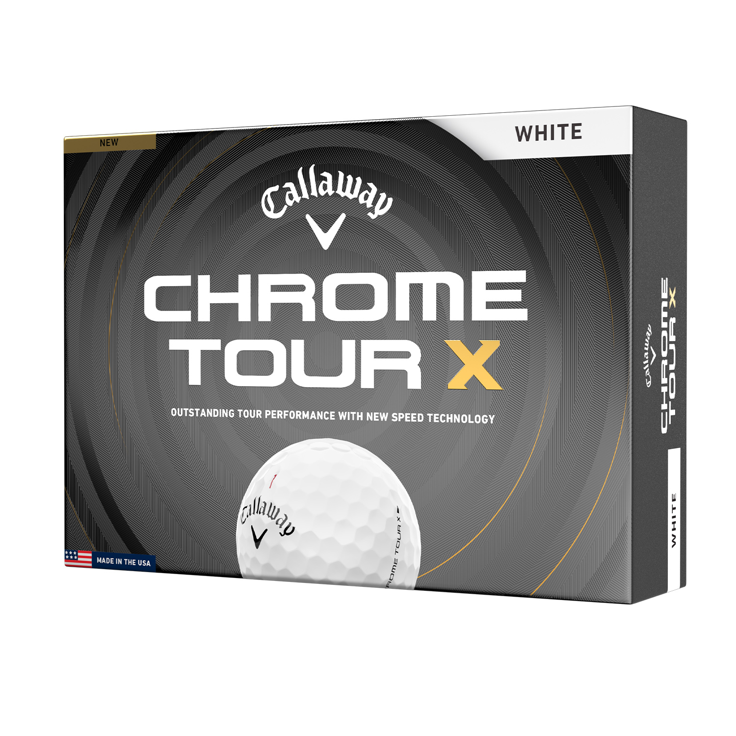 Callaway Chrome Tour X ホワイト Callaway Chrome Tour X - Tour balls