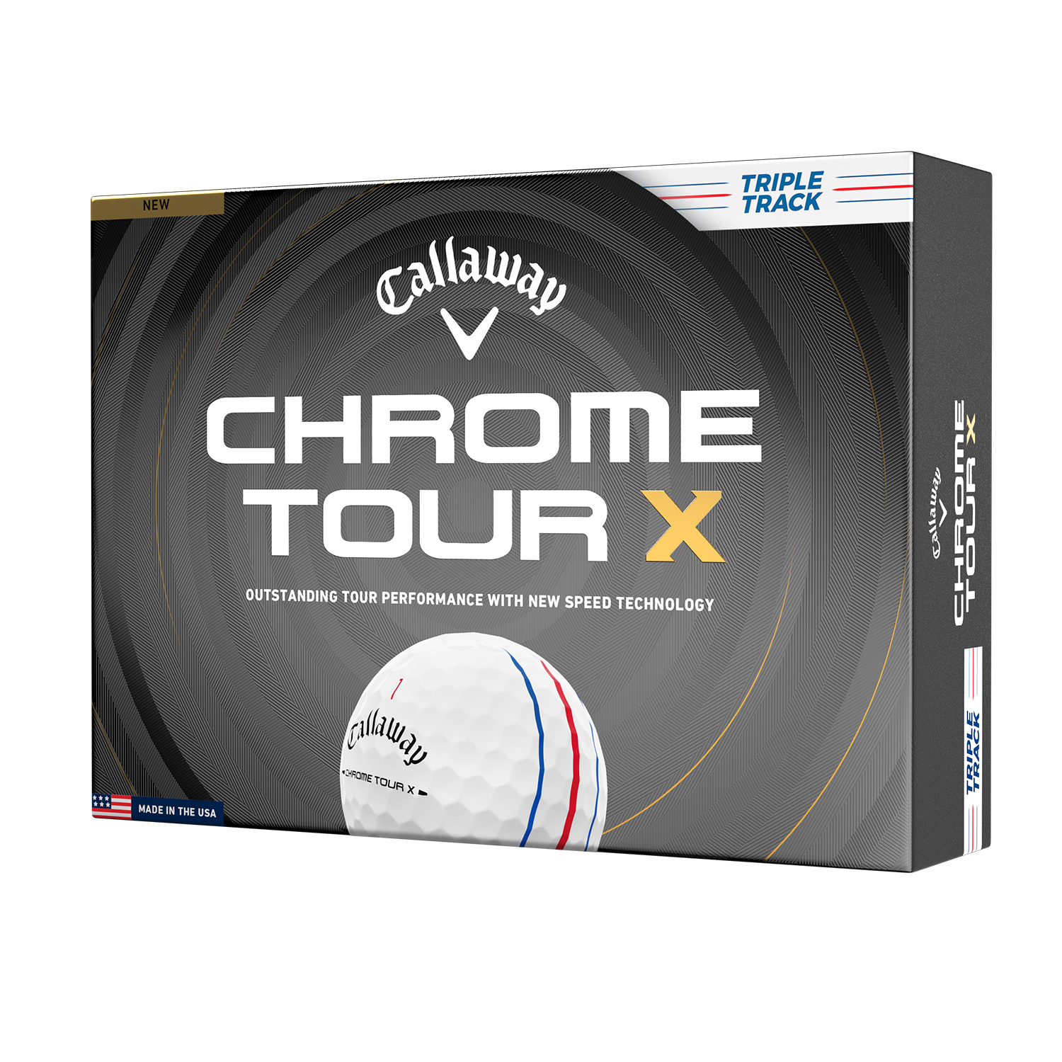 Chrome Tour X Triple Track Weiß