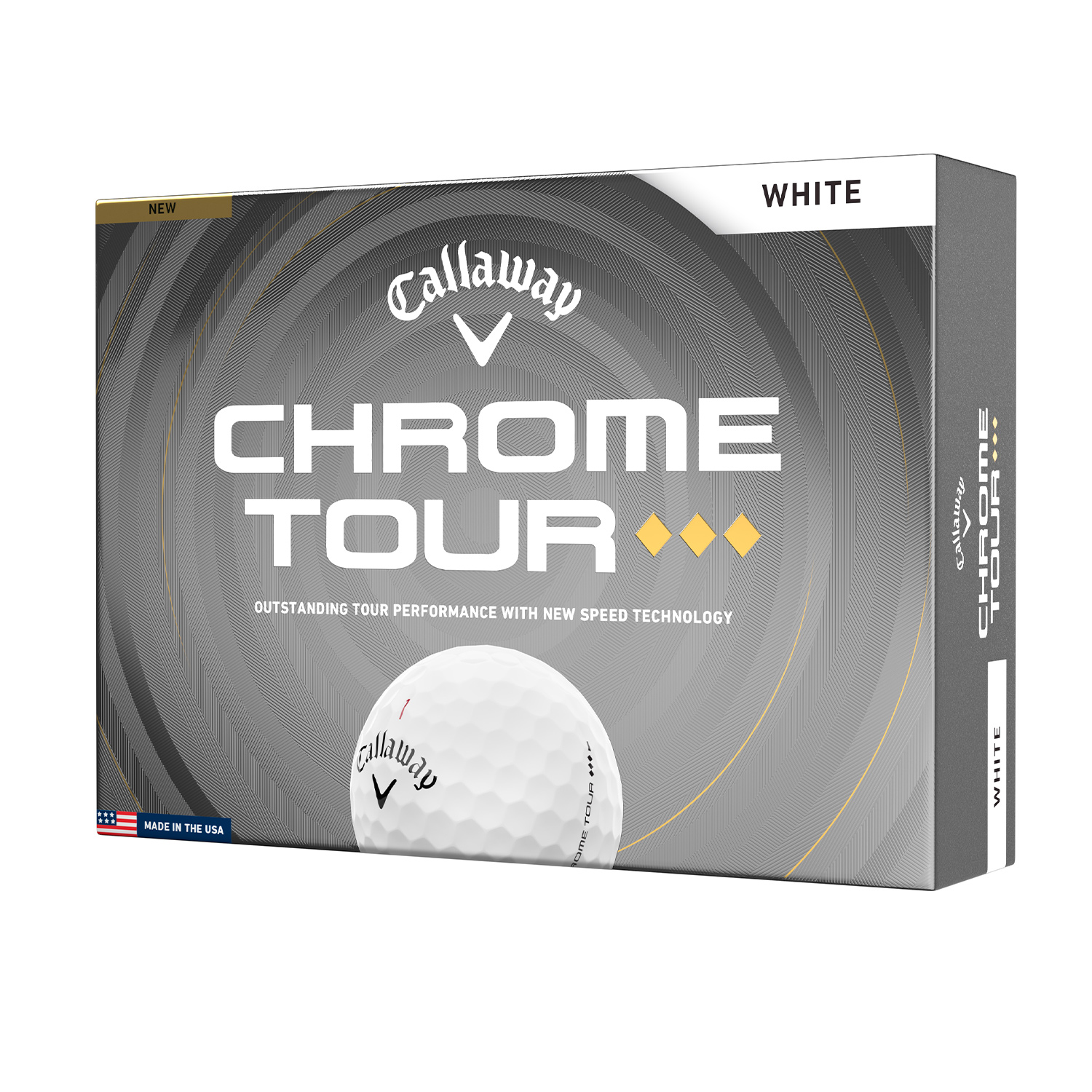 Chrome Tour TD Weiß