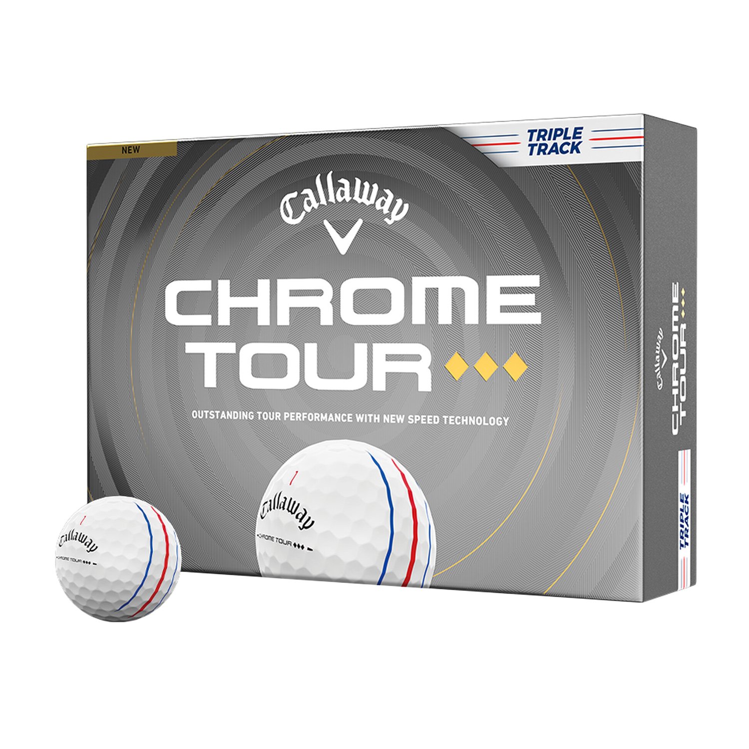 Chrome Tour TD TT Weiß