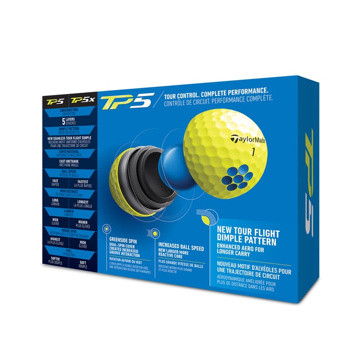 TP5 Yellow TaylorMade