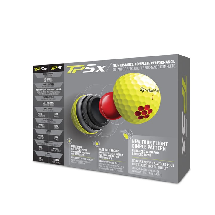 TP5 X Yellow TaylorMade