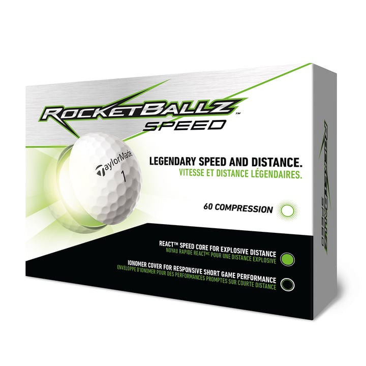 TM Rocketballz Speed Weiß TaylorMade