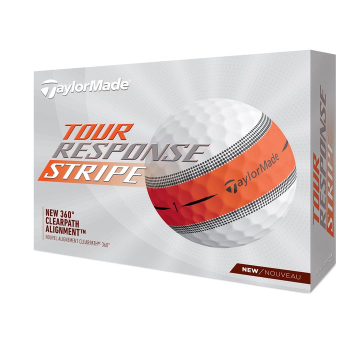 Tm22 Tour Response Stripe Orange TaylorMade