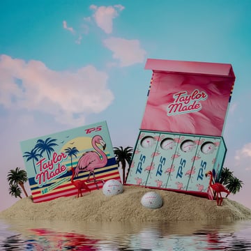 TP5 LE Flamingo Vit TaylorMade