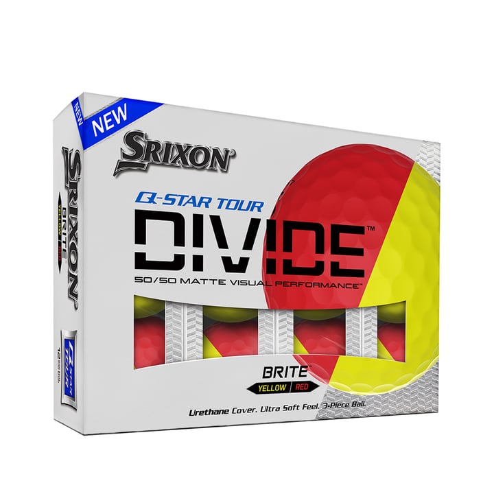 Q-Star Tour Divide Yellow/Red Srixon