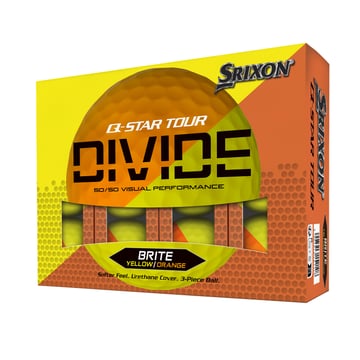 Q-Star Tour Divide Gelb Orange Srixon