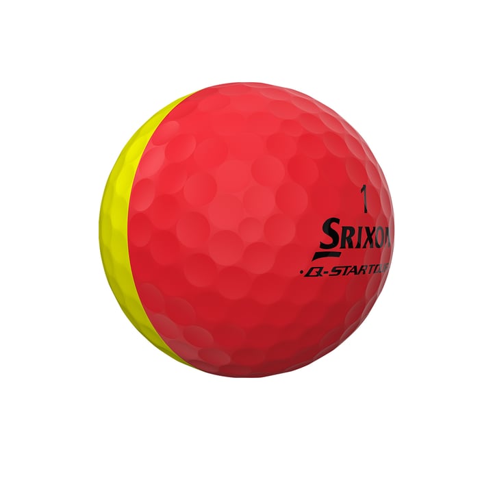 Q-Star Tour Divide Yellow Red Srixon Q-Star Tour Divide Yellow Red Srixon