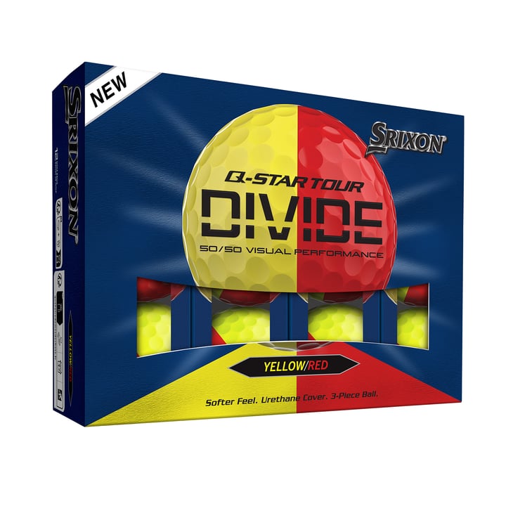 Q-Star Tour Divide Gul Röd Srixon