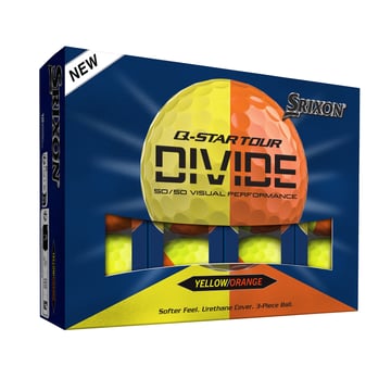 Q-Star Tour Divide Gul Orange Srixon