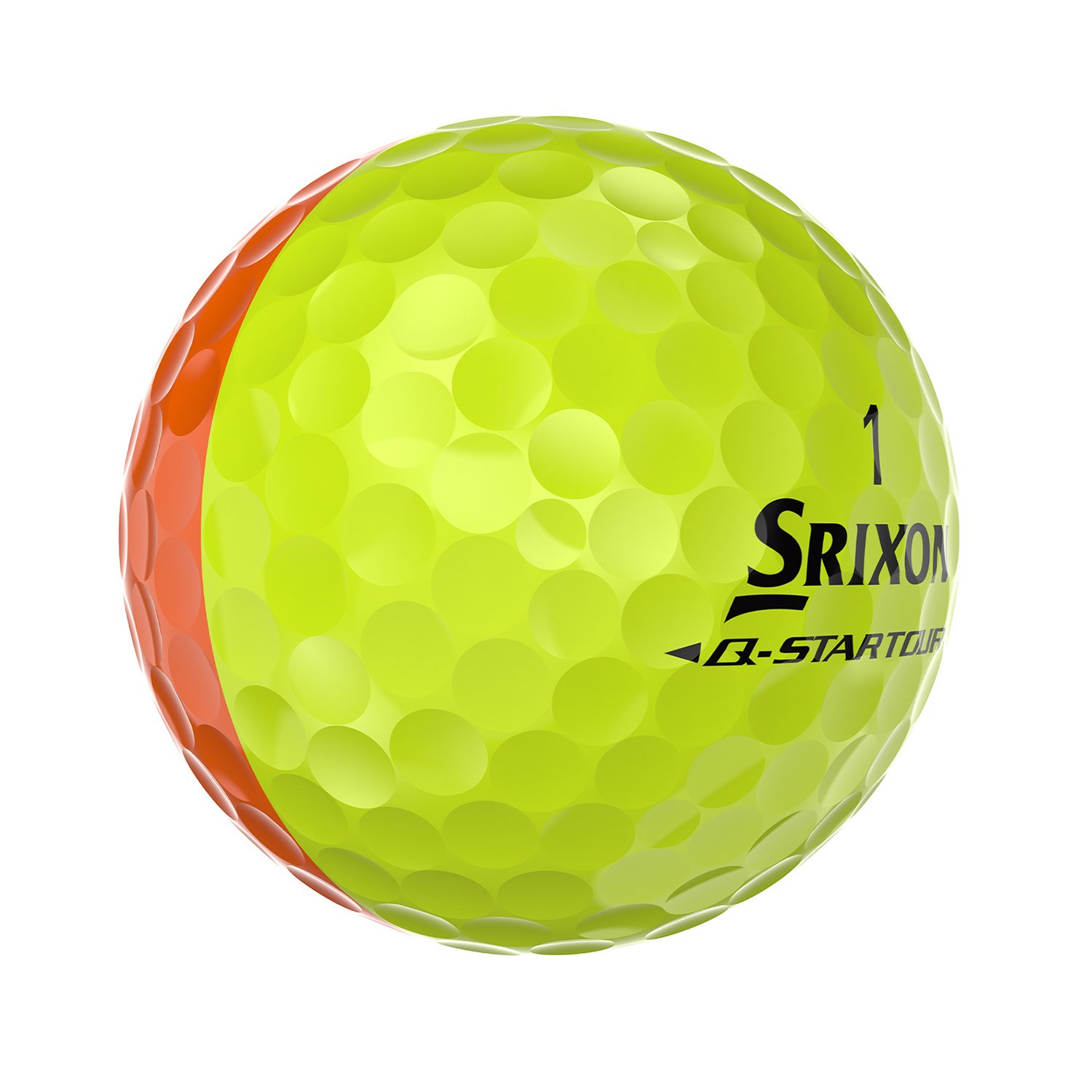 Q-Star Tour Divide Gul Orange Srixon