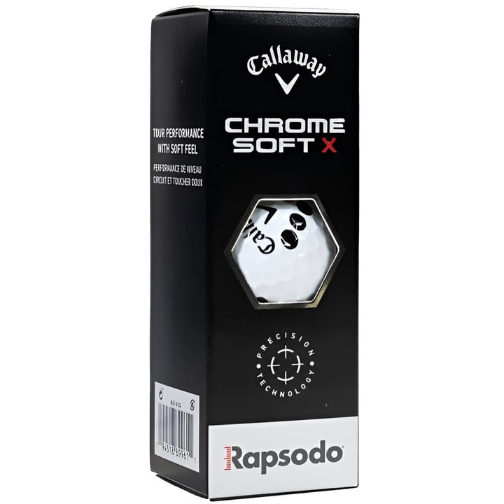 Rapsodo Chrome Soft X RPT 3-pack Callaway