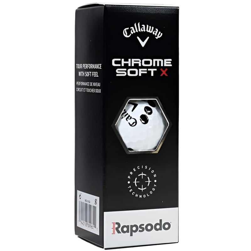 Callaway Rapsodo RPT Chrome SoftX 1.5ダース キャロウェイ® RPT™ Chrome Soft X® ゴルフボール – Rapsodo Japan