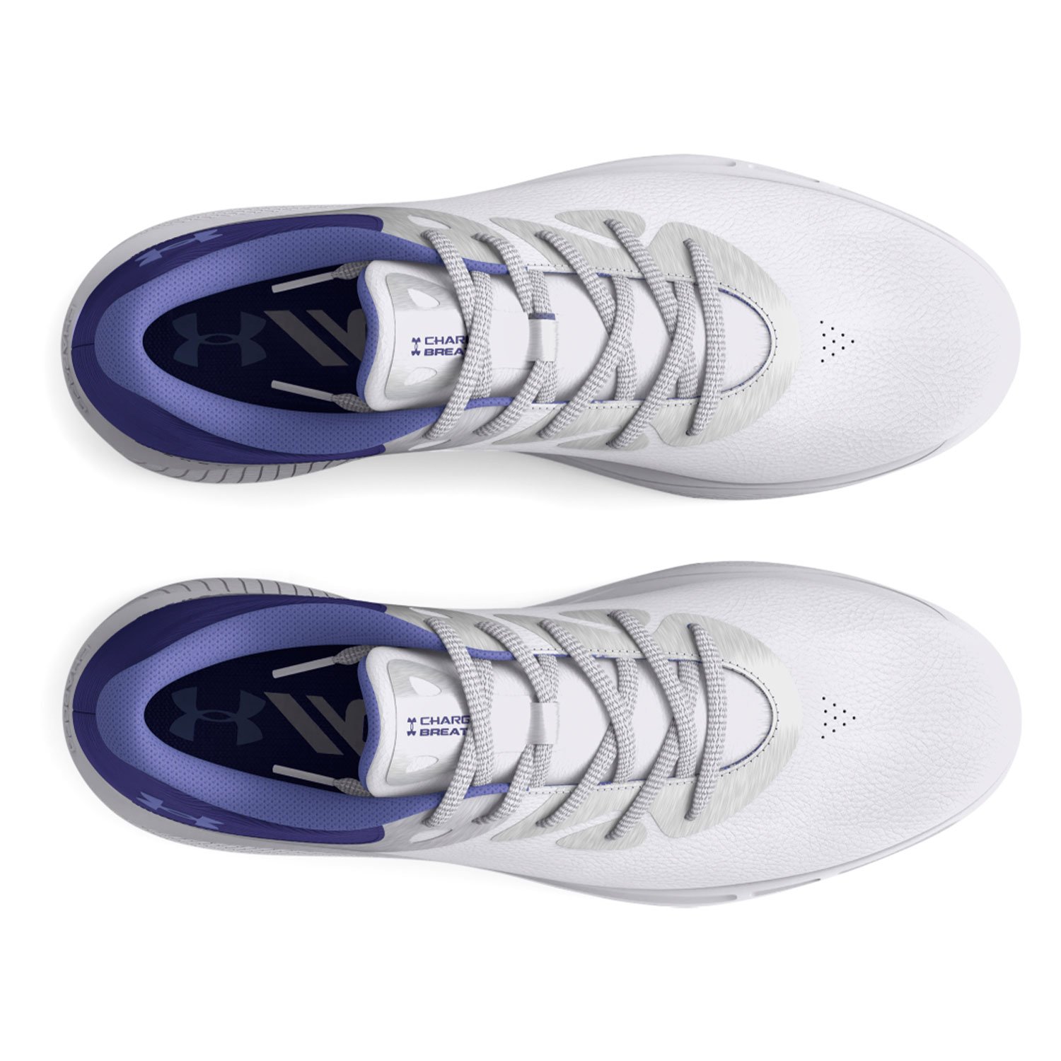 Charged Breathe Hvid Blå Under Armour