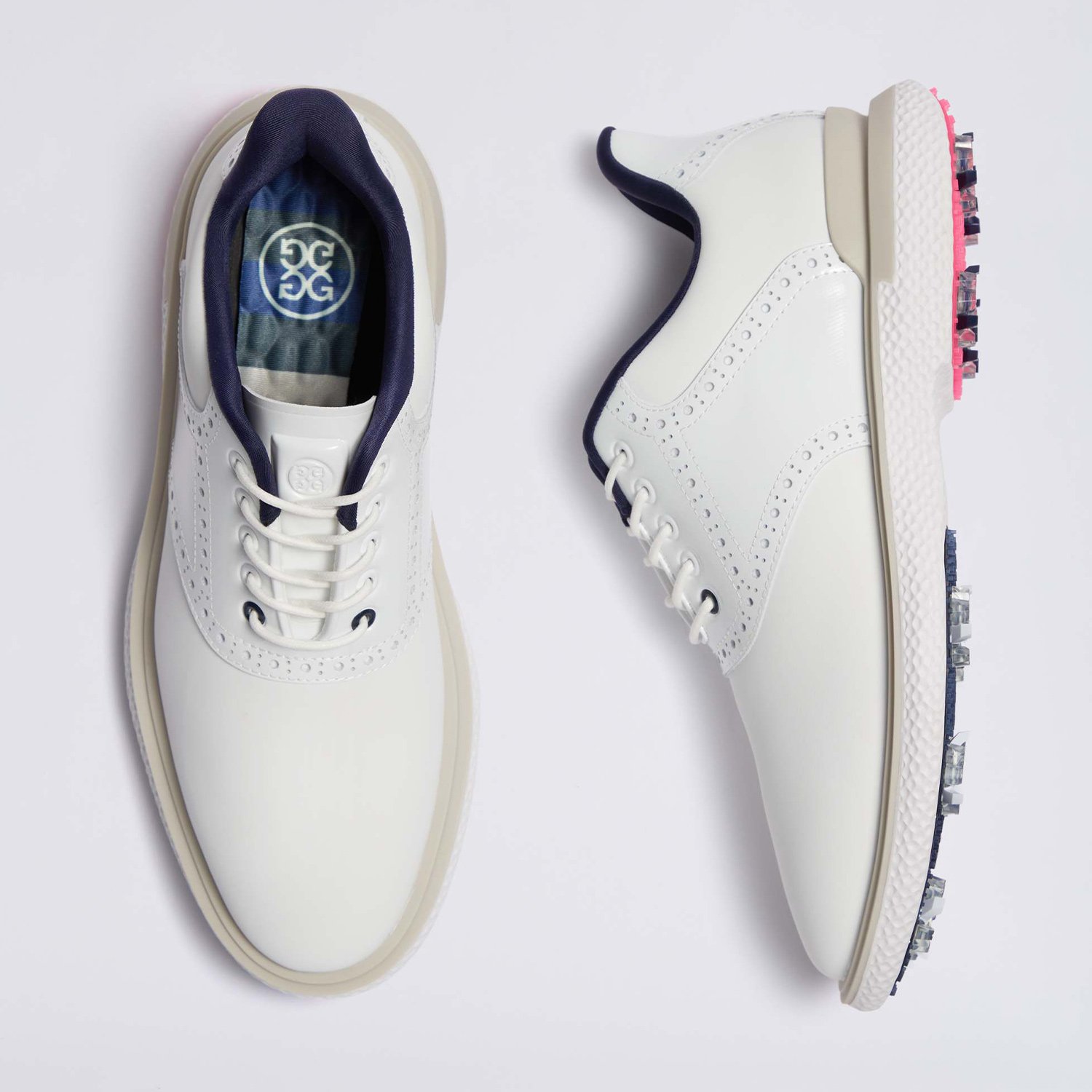 Gallivan2r TPU Brogeu Saddle White Beige G/Fore