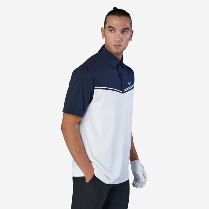 Elite Bloc Polo Hvid Mizuno