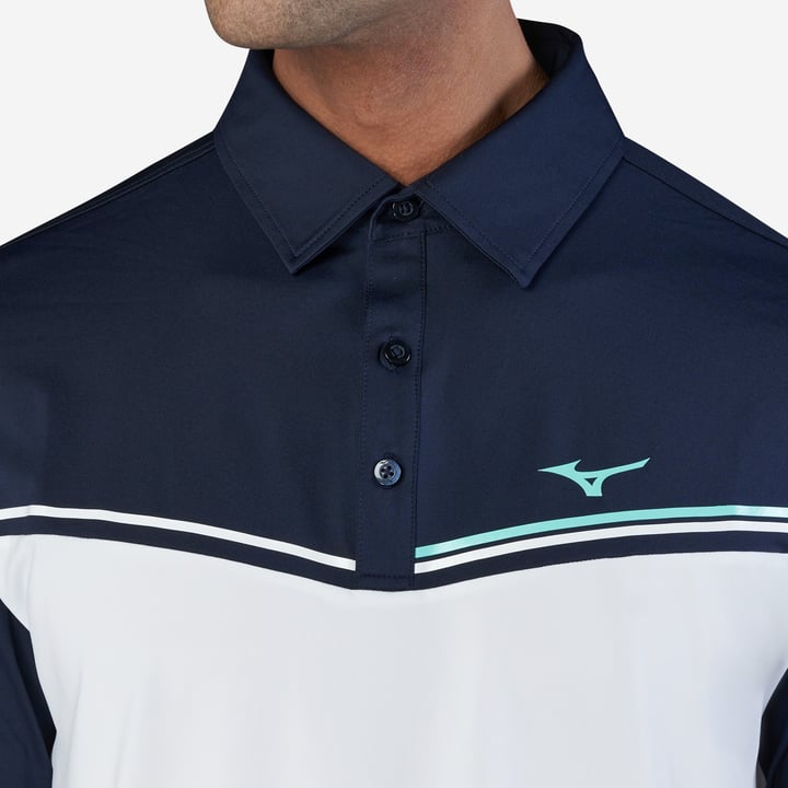 Elite Bloc Polo Hvid Mizuno