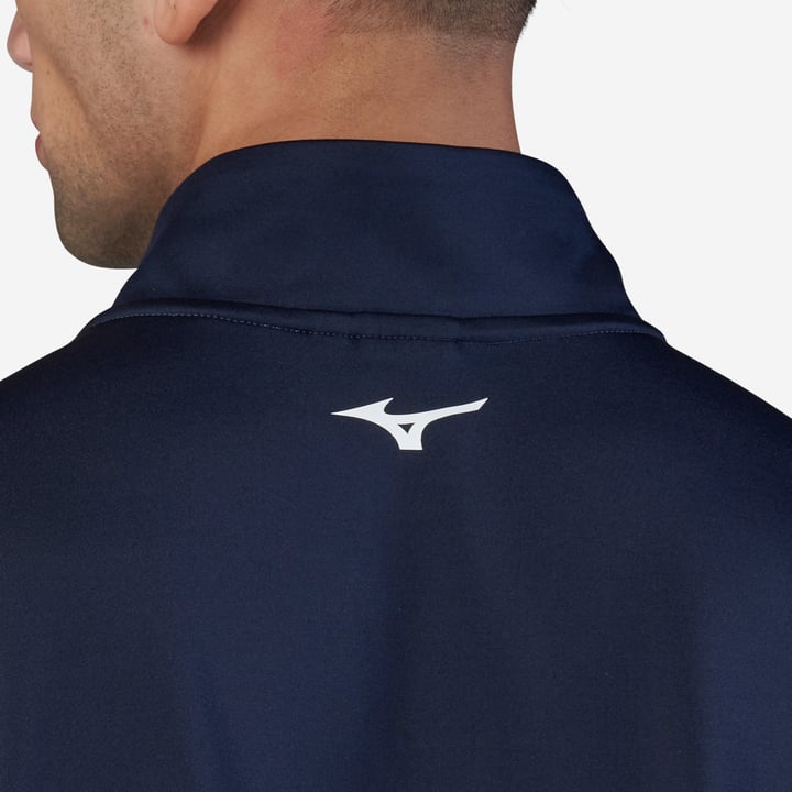 Breeze T-Stripe 1/4 Zip Blå Mizuno
