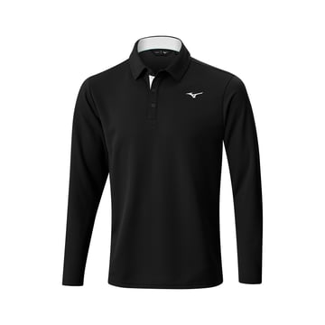 Breath Thermo L/S Polo Sort Mizuno