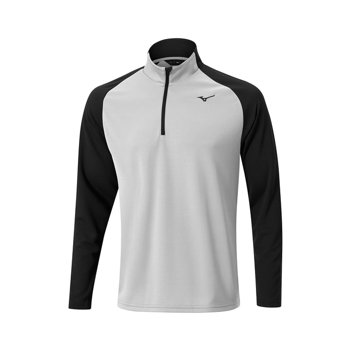Winter Breeze Block 1/4 Zip Grau Mizuno