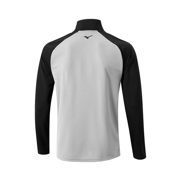 Winter Breeze Block 1/4 Zip Grau Mizuno
