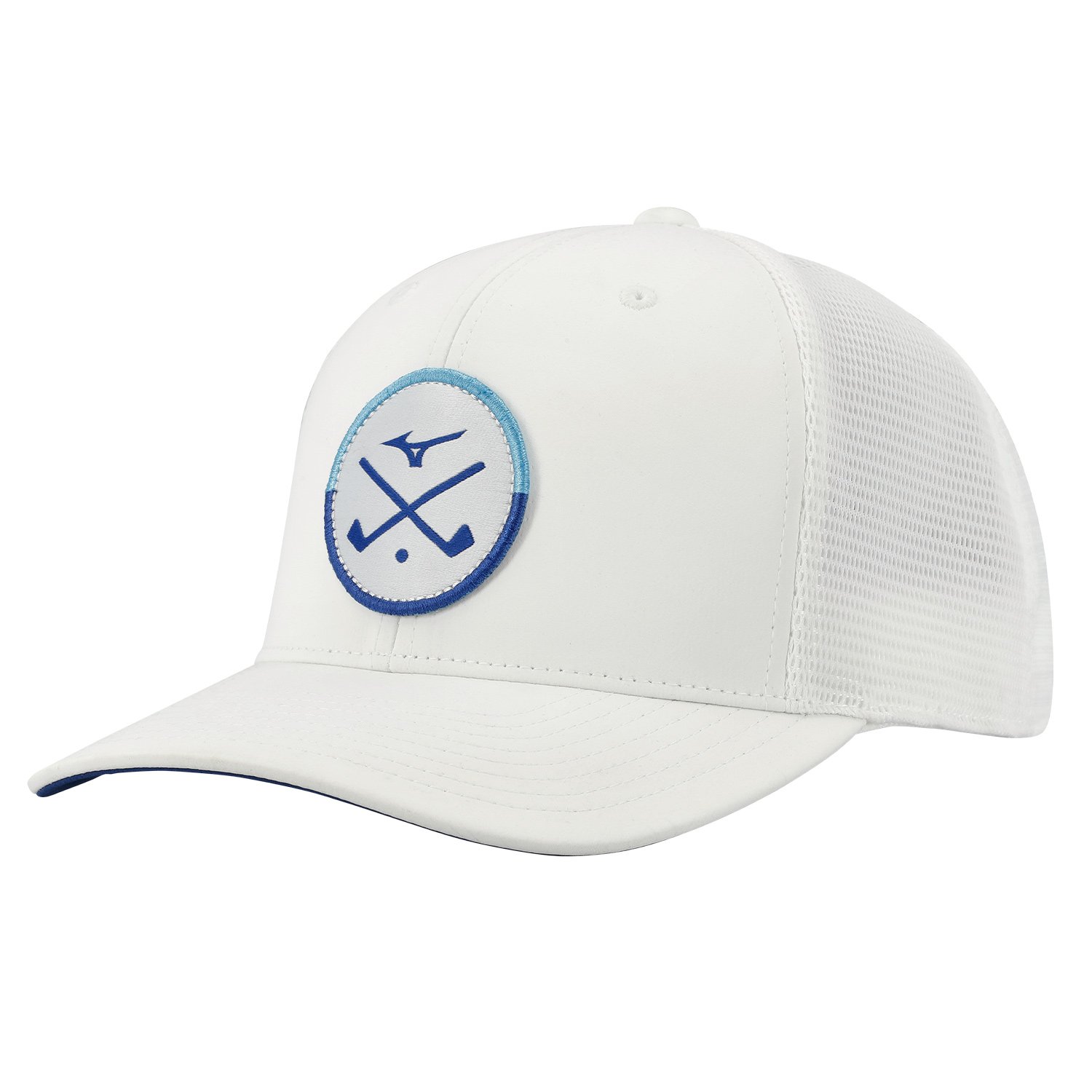 Crossed Clubs Meshback Hvid