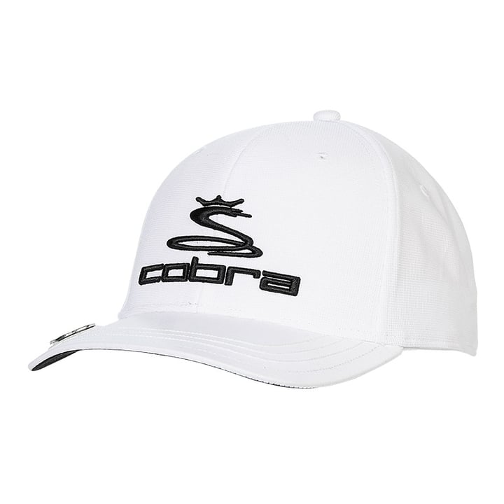 Ball Marker Adjustable Cap Weiß Cobra