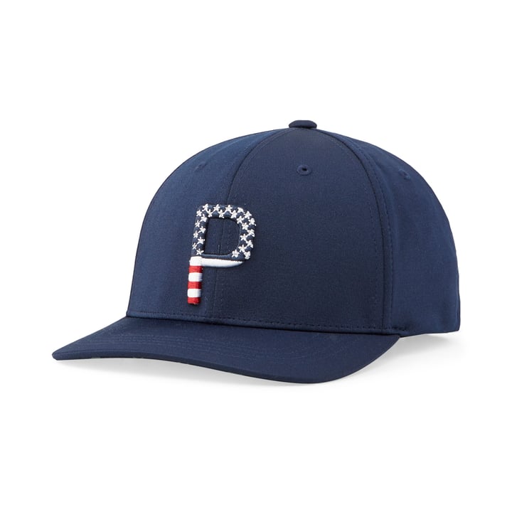 Pars & Stripes P Snapback Cap Blau Puma
