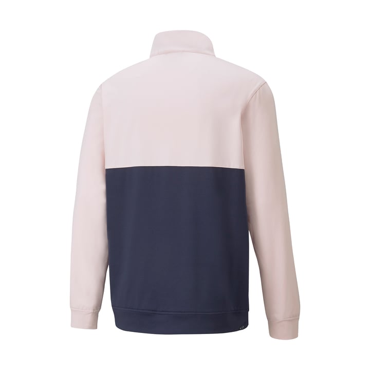 Gamer Colorblock 1/4 Zip Pink Puma