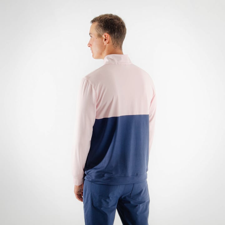 Gamer Colorblock 1/4 Zip Pink Puma