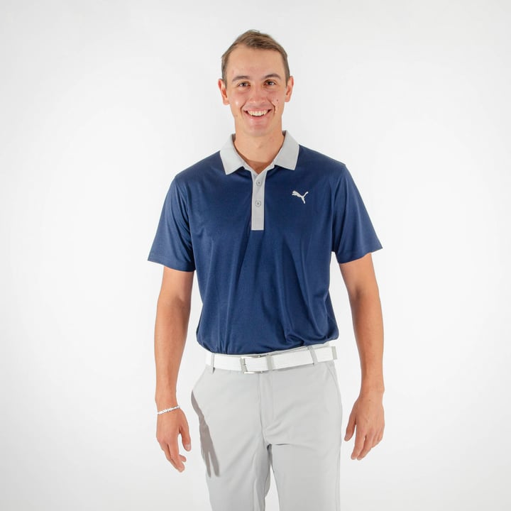 Gamer Polo Blau Puma