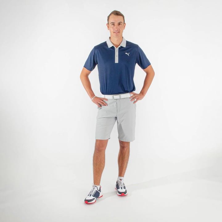 Gamer Polo Blau Puma