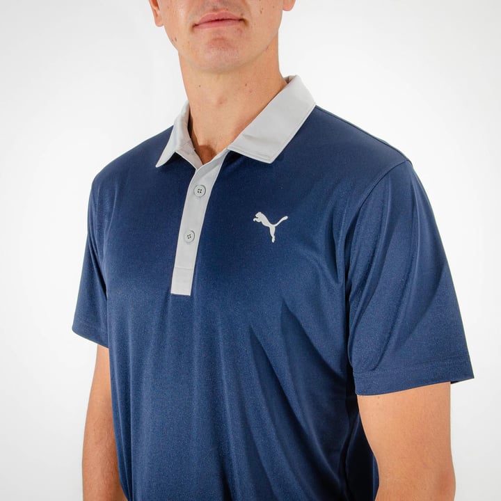 Gamer Polo Blau Puma