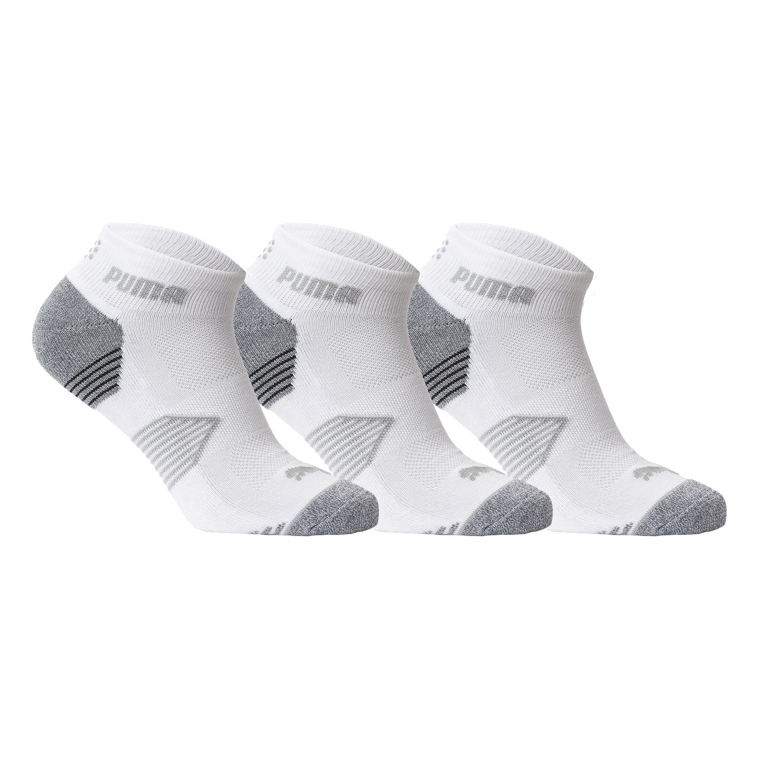 Essential 1/4 Cut 3 Pair Pack White