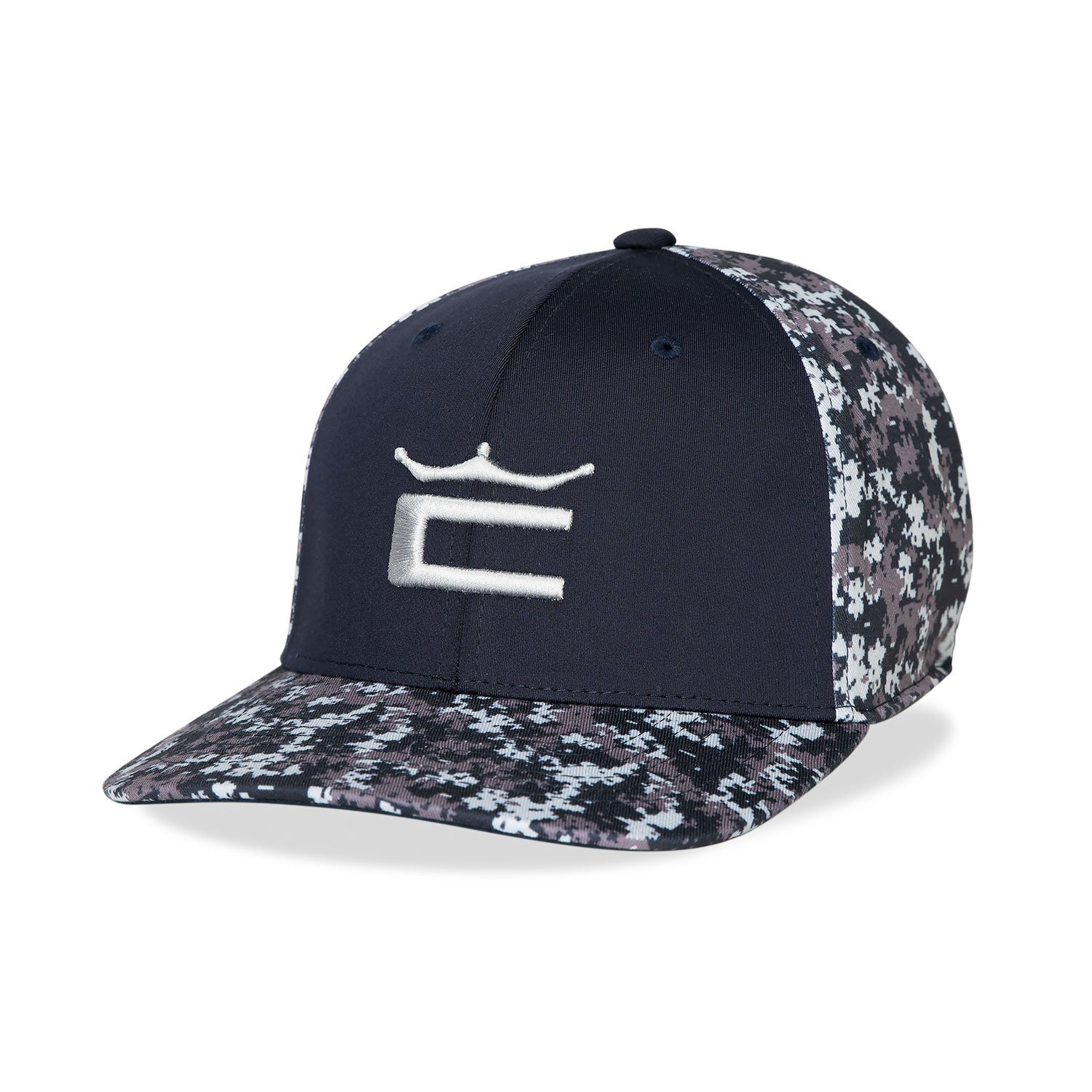 Camo Crown C Snapback Cap Blau