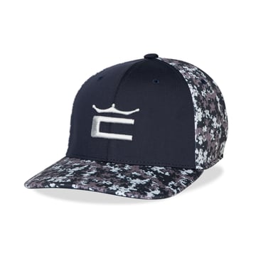 Camo Crown C Snapback Cap Blå Cobra