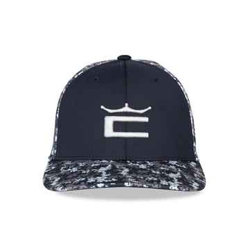 Camo Crown C Snapback Cap Sininen Cobra