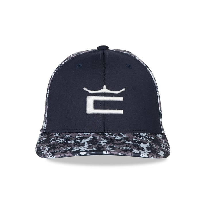 Camo Crown C Snapback Cap Blå Cobra