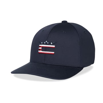 Stars And Stripes Crown C Snapback Cap Blå Cobra