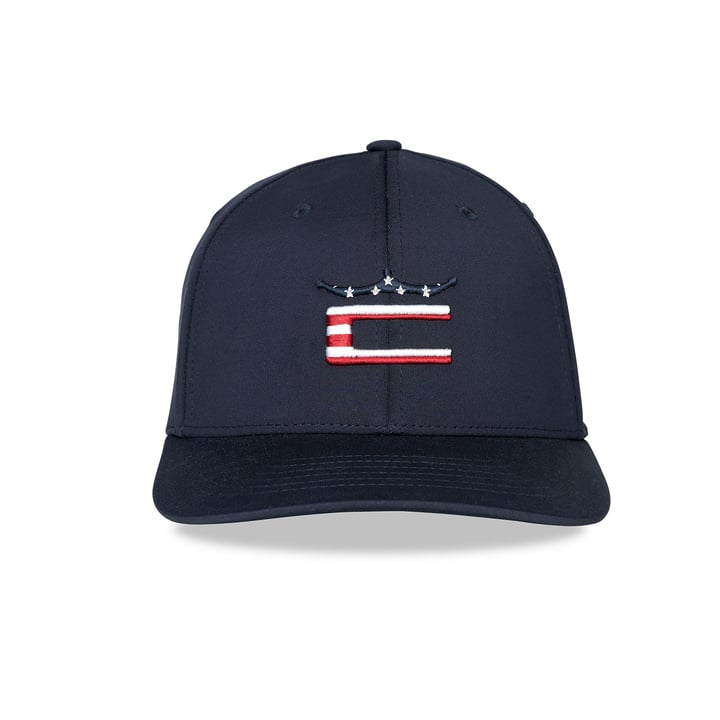 Stars And Stripes Crown C Snapback Cap Blå Cobra