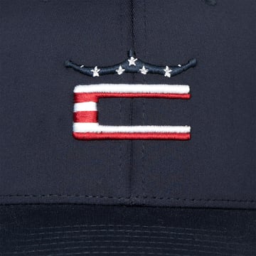 Stars And Stripes Crown C Snapback Cap Blå Cobra